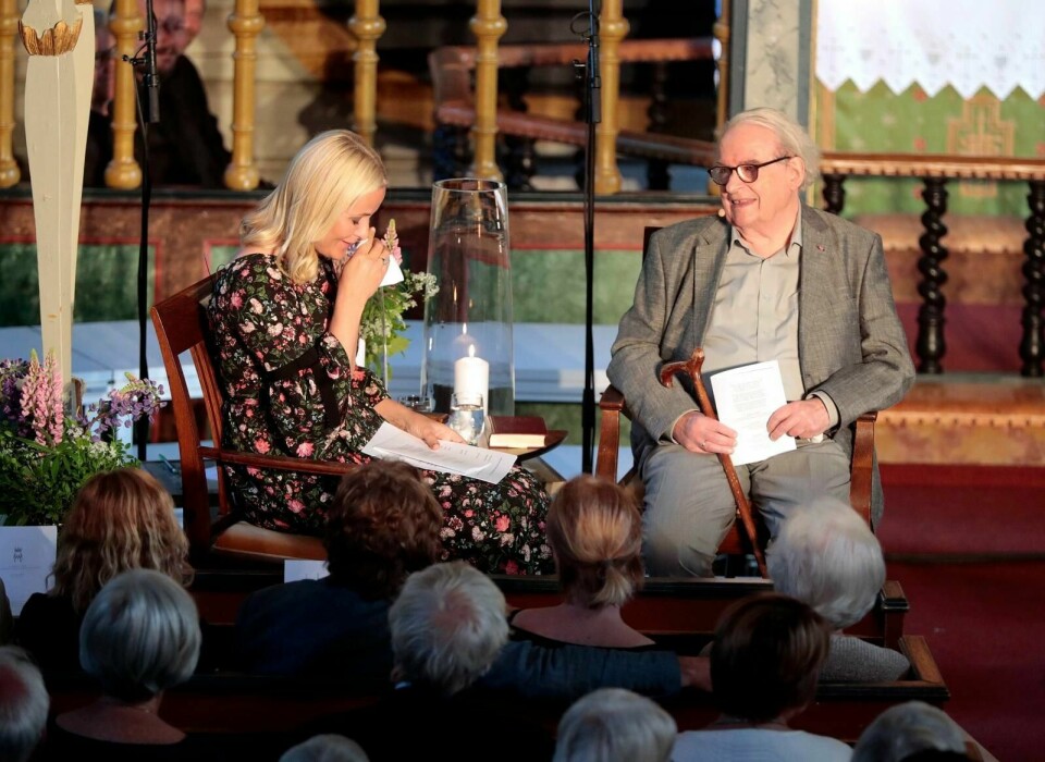 Salmedikteren Svein Ellingsen er den som har flest salmer i Norsk Salmebok fra 2013. FOTO: LISE ÅSERUD/NTB SCANPIX