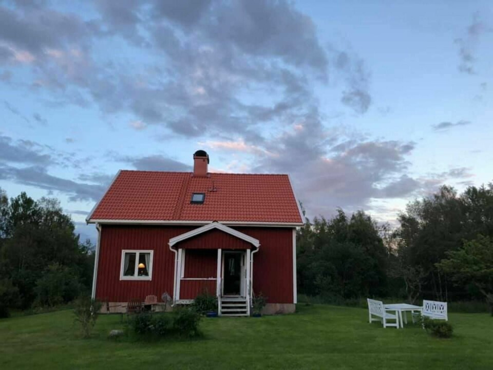 Offisielt er det «sopptur», men mest er det flukt. FOTO: LARS WEST JOHNSEN