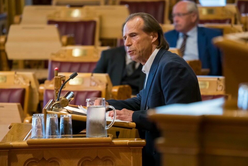 Jan Bøhler (Ap) under den muntlige spørretimen på Stortinget. OSLO 20190522.
Jan Bøhler (Ap) under den muntlige spørretimen på Stortinget
Foto: Cornelius Poppe / NTB scanpix