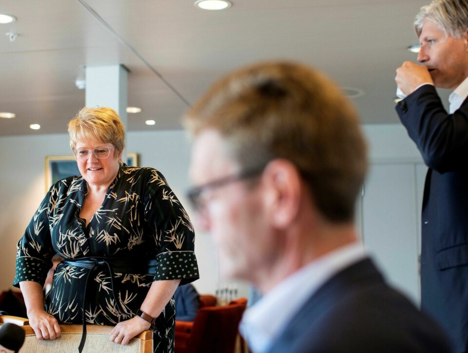 FRIST 15. oktober: Samtidig som Venstre-ledelsen skal bestemme seg om de vil ta gjenvalg, skal hele partiet gi innspill til valgkomiteen om hvem som kan erstatte dem. FOTO: TORE MEEK/NTB SCANPIX. FRIST 15. oktober: Samtidig som Venstre-ledelsen skal bestemme seg om de vil ta gjenvalg, skal hele partiet gi innspill til valgkomiteen om hvem som kan erstatte dem. FOTO: TORE MEEK/NTB SCANPIX.