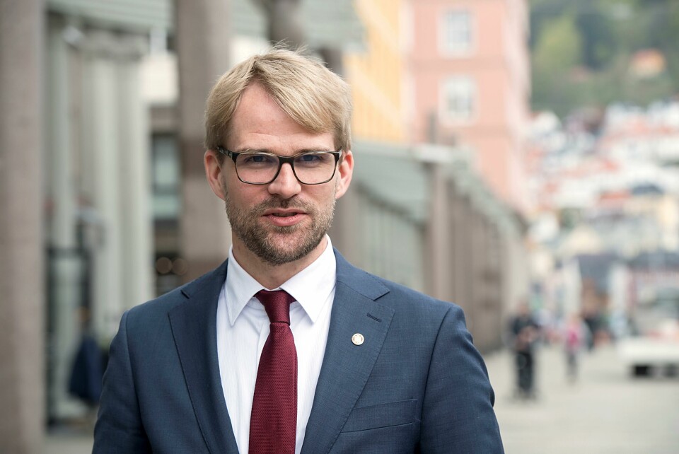 Bergen 20190425.Roger Valhammer er ny byrådsleder i Bergen.Foto: Marit Hommedal / NTB scanpix Bergen 20190425.Roger Valhammer er ny byrådsleder i Bergen.Foto: Marit Hommedal / NTB scanpix