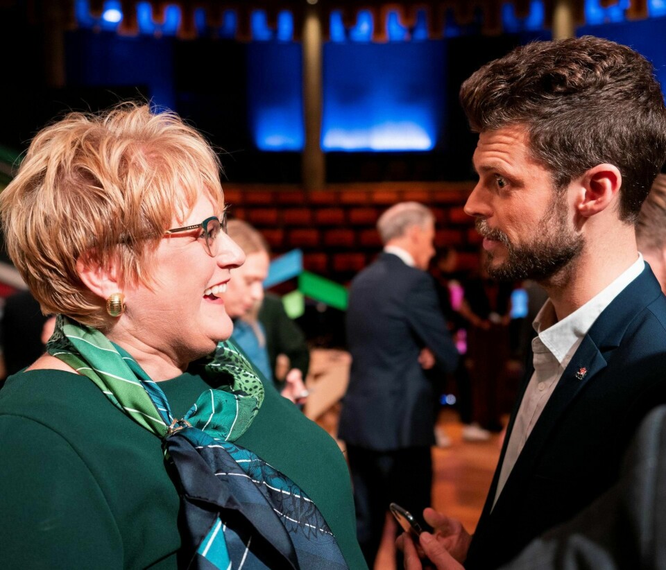 Bjørnar Moxnes’ røde velgere skremmer Trine Skei Grande, men en rødere og grønnere tendens i Norge bør ikke skremme noen, mener vår kommentator. FOTO: OLE MARTIN WOLD/NTB SCANPIX