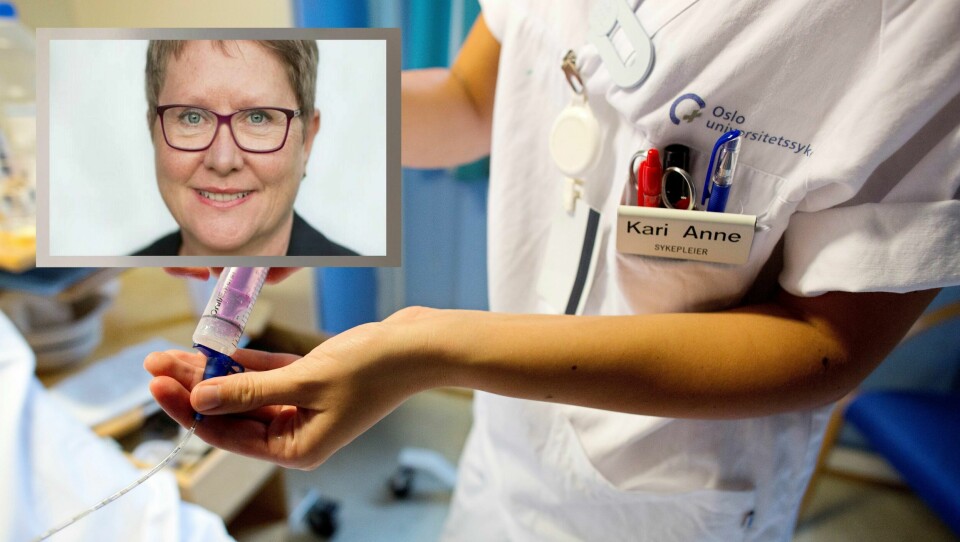 Karen Brasetvik, leder for Sykepleierforbundet i Østfold