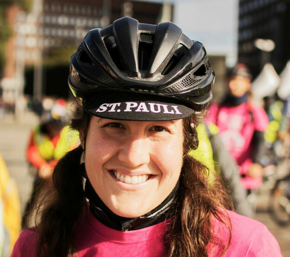 Frelst: Lorenza Walker skulle bare jobbe litt ved siden av studiene. Hun ble en nøkkelspiller i organiseringen av Foodora-budene. Frelst: Lorenza Walker skulle bare jobbe litt ved siden av studiene. Hun ble en nøkkelspiller i organiseringen av Foodora-budene.