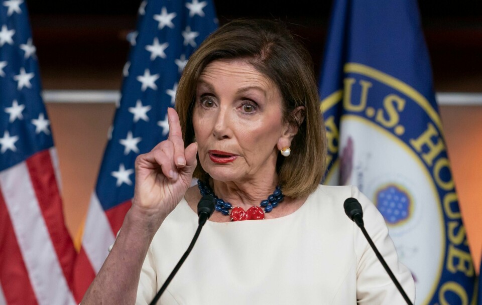 Nancy Pelosi. Foto: AP/NTB scanpix