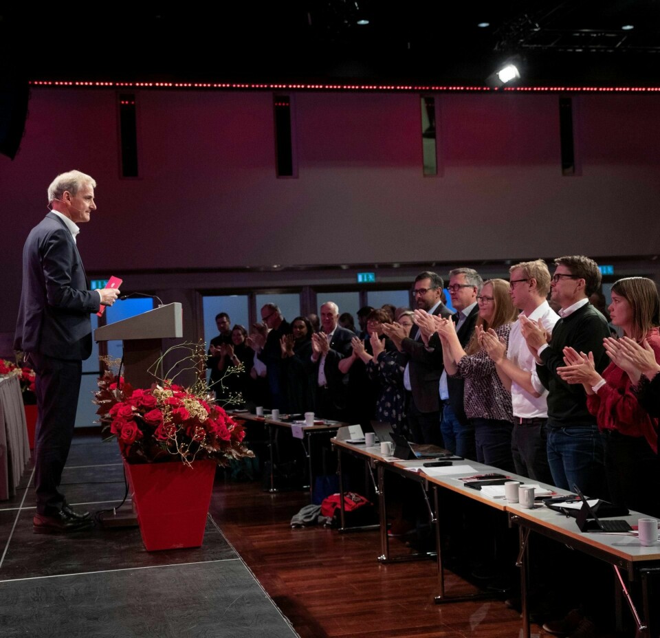 STATUS: Arbeiderpartiet holdt landsstyremøte tidlig denne uka. Der ble valget og valgkampen evaluert og kursen videre diskutert. Ap-leder Jonas Gahr Støre holdt tale. FOTO: TERJE BENDIKSBY/NTB SCANPIX