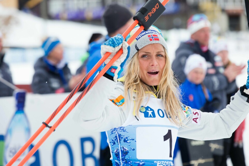 Therese Johaug slappet ikke av på en eneste meter på lørdagens tremil i NM på Beitostølen. FOTO: TERJE BENDIKSBY/NTB SCANPIX