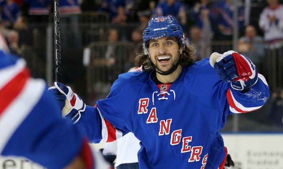 Mats Zuccarello Aasen har hatt en del å juble for de siste dagene. FOTO: REUTERS/NTB SCANPIX NTB scanpix