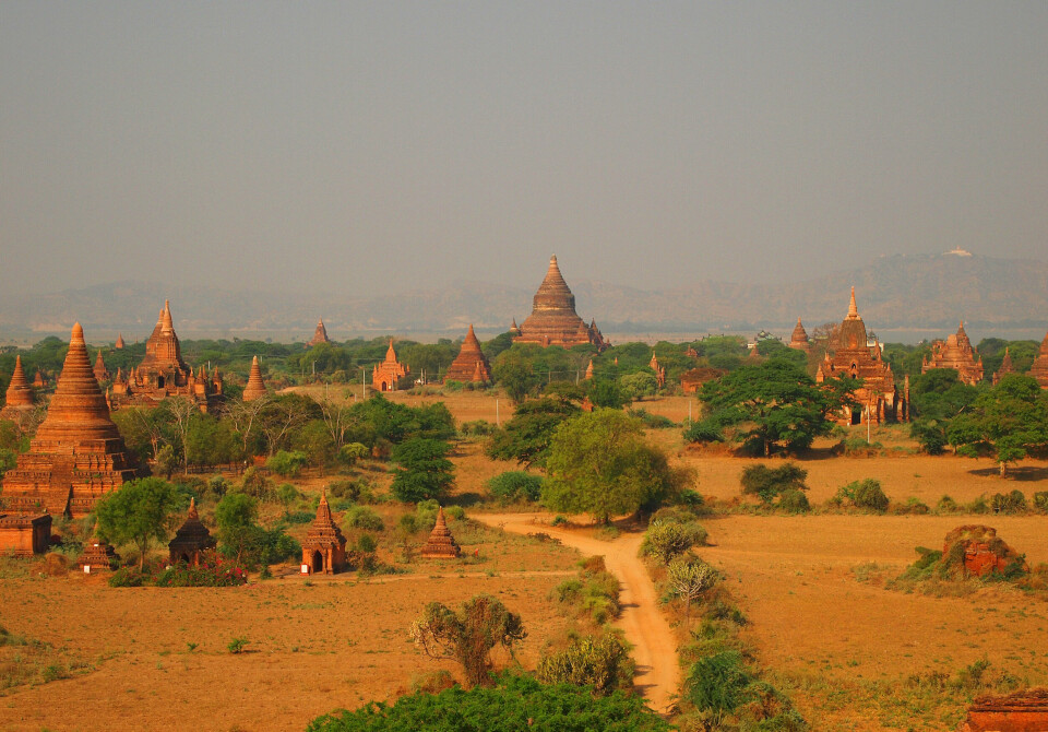 Bagan er kåret til verdens vakreste sted. Det er ikke vanskelig å forstå hvorfor. FOTO: CHRISTINE BAGLO Bagan er kåret til verdens vakreste sted. Det er ikke vanskelig å forstå hvorfor. FOTO: CHRISTINE BAGLO