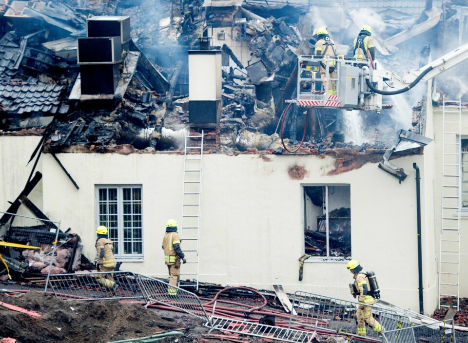 BRANN: I brannvesenets rapport etter storbrannen på Nedre Foss gård, kommer de med flerrende kritikk for manglende brannsikkerhet. FOTO: JENS OLAV NESVOLD/NTB SCANPIX