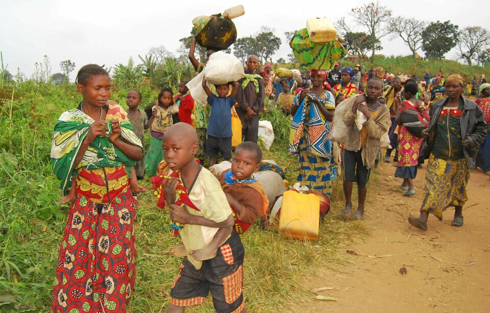 Den demokratiske republikken Kongo er fortsatt sårbar. Disse ble fordrevet i februar i Nord-Kivu øst i landet. FOTO: FISTON MAHAMBA/NTB SCANPIX Den demokratiske republikken Kongo er fortsatt sårbar. Disse ble fordrevet i februar i Nord-Kivu øst i landet. FOTO: FISTON MAHAMBA/NTB SCANPIX