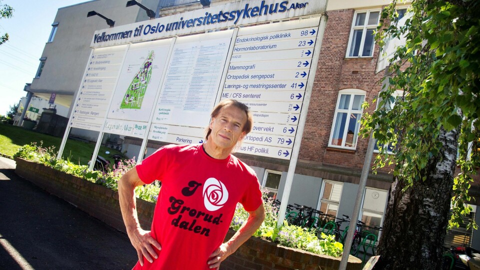 Stortingsrepresentant Jan Bøhler fra Oslo mener det haster med en avklaring på når Helse Sør-Øst og departementet vil starte byggingen av lokalsykehus på Aker. FOTO: ARNE OVE BERGO.