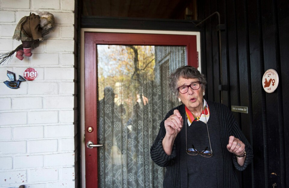 KVINNEKAMP: Vi har opplevd et gigantisk tilbakeslag i kvinnekampen etter 1970-tallet, mener Berit Ås. FOTO: MIMSY MØLLER