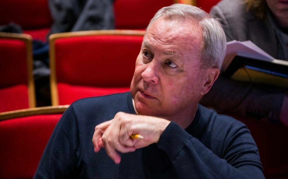 – Jo eldre jeg blir, jo mindre liker jeg å ha mange fastsatte ideer med inn i en prøveperiode, sier Robert Wilson, som er i gang med prøvene på «Edda» på Det Norske Teatret. FOTO: DET NORSKE TEATRET/SIREN HØYLAND SÆTER