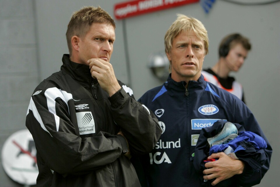 Thor-Andre Olsen var Mo-trener da laget møtte Vålerenga og Jan Derek Sørensen i cupkamp i 2007. Da måtte han hoppe inn i mål. Det måtte han gjøre lørdag også.