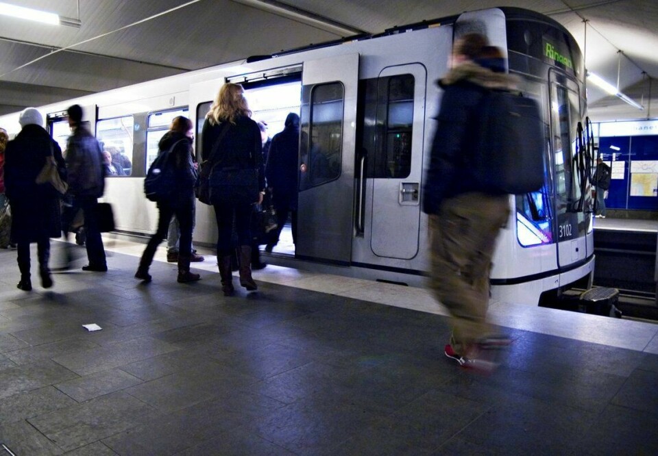 DRØMMEN: En forlengelse av T-banen fra Ellingsrudåsen i Oslo til Ahus i Lørenskog, vil få betydning for flere hundre tusen mennesker hver dag, og er ønsket av en rekke ordførere i Akershus. FOTO: FREDRIK BJERKNES