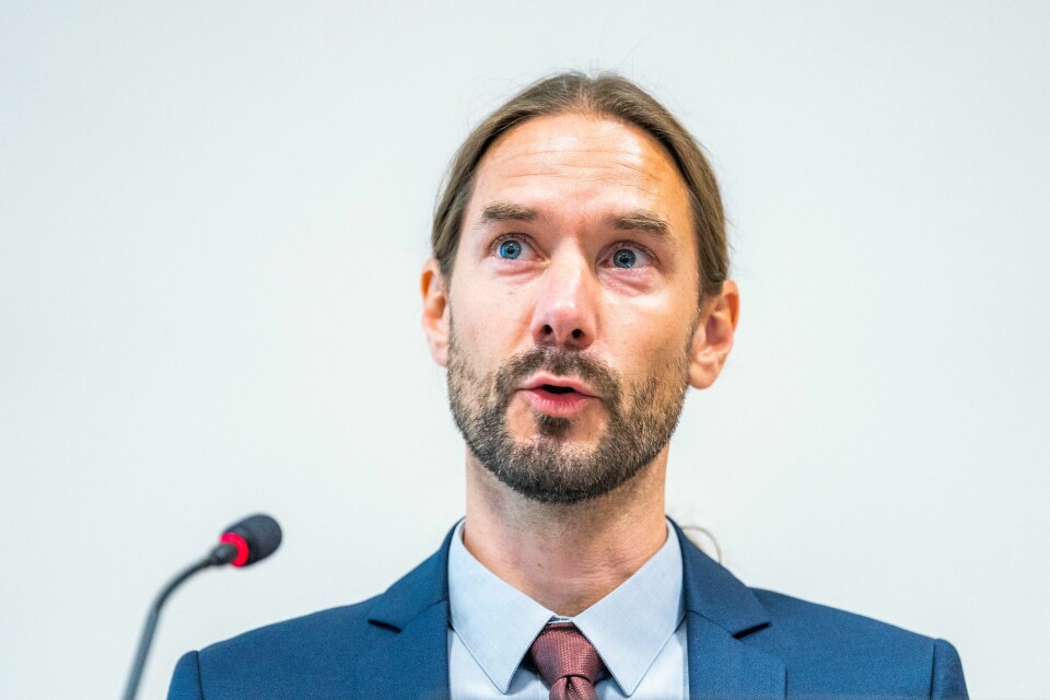 Seksjonssjef Espen Kristiansen i Statistisk sentralbyrå (SSB). Foto: Håkon Mosvold Larsen / NTB
