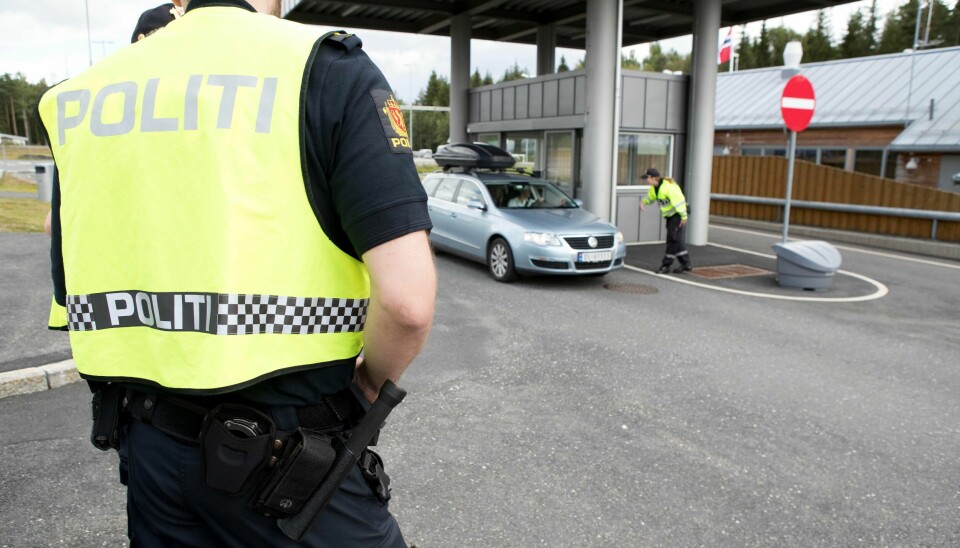 Tollstasjonen ved svenskegrensa i Ørje.