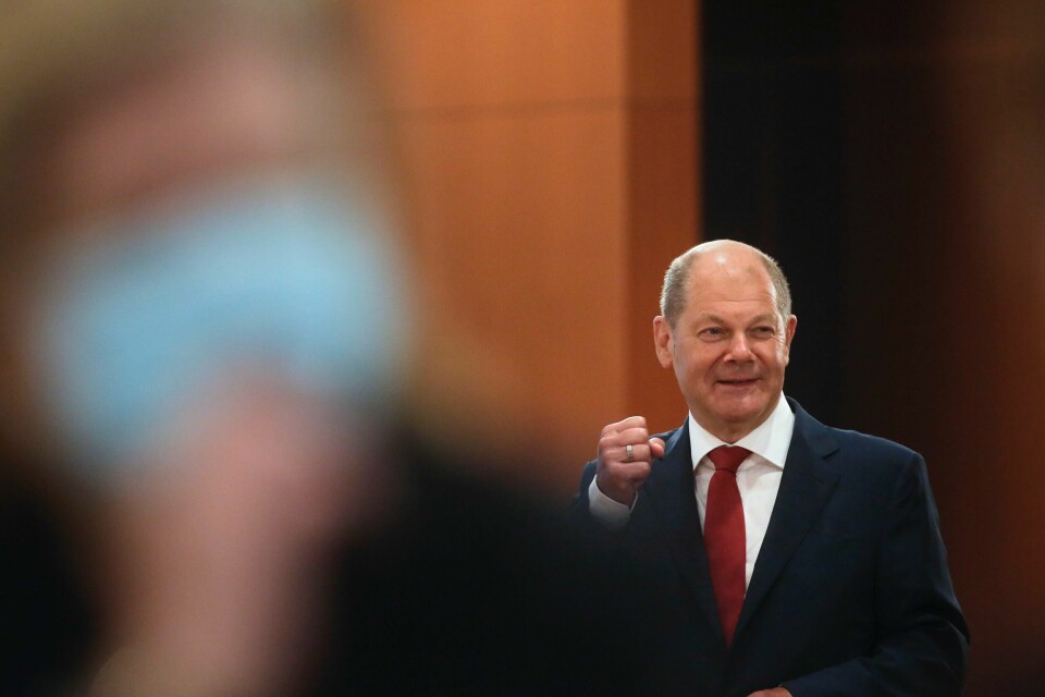 Tysklands finansminister Olaf Scholz blir sosialdemokratenes kandidat til å overta etter Angela Merkel i neste års valg.