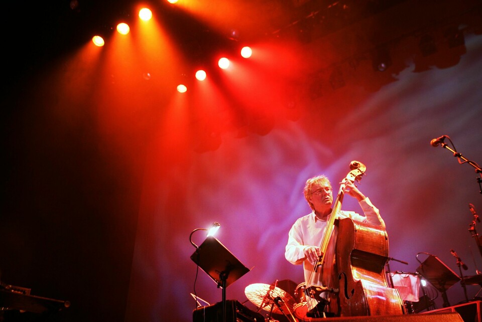 Arild Andersen ved en tidligere anledning under festivalen Moldejazz, musikeren har spilt på festivalen en rekke ganger og skal i år være åpningstaler. Foto: Heiko Junge / NTB. Arild Andersen ved en tidligere anledning under festivalen Moldejazz, musikeren har spilt på festivalen en rekke ganger og skal i år være åpningstaler. Foto: Heiko Junge / NTB.