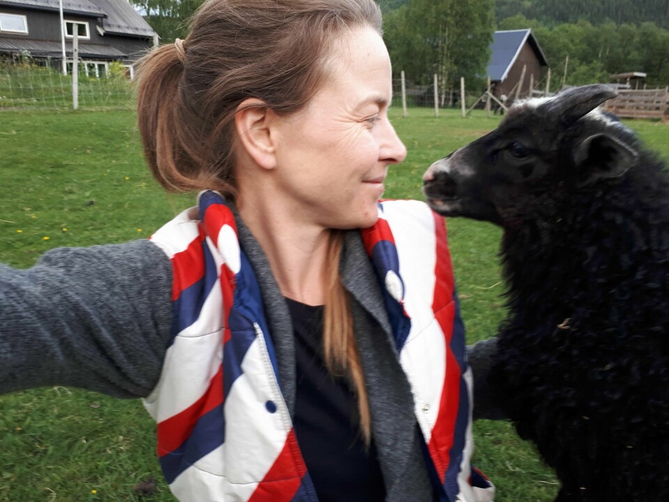 Frøydis Brekken Bryn-Elvik flyttet til Øvre Eiker fra Oslo for å bli bonde.