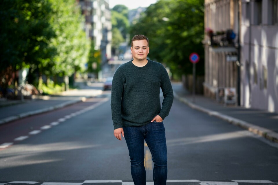 Leder Andreas Trohjell i Norsk Studentunion. Foto: NSO / Skjalg Bøhmer Vold NSO-leder Andreas Trohjell