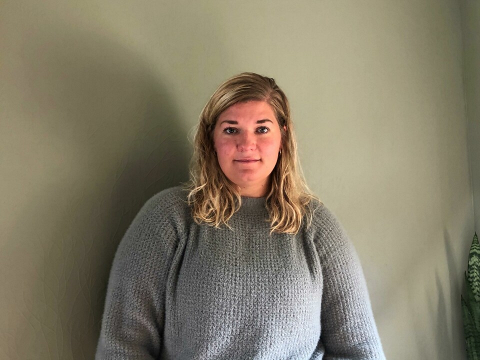 Anne-Mina Rambøl jobber i Nav i den nedstengte kommunen. Anne-Mina Rambøl jobber i Nav i den nedstengte kommunen.