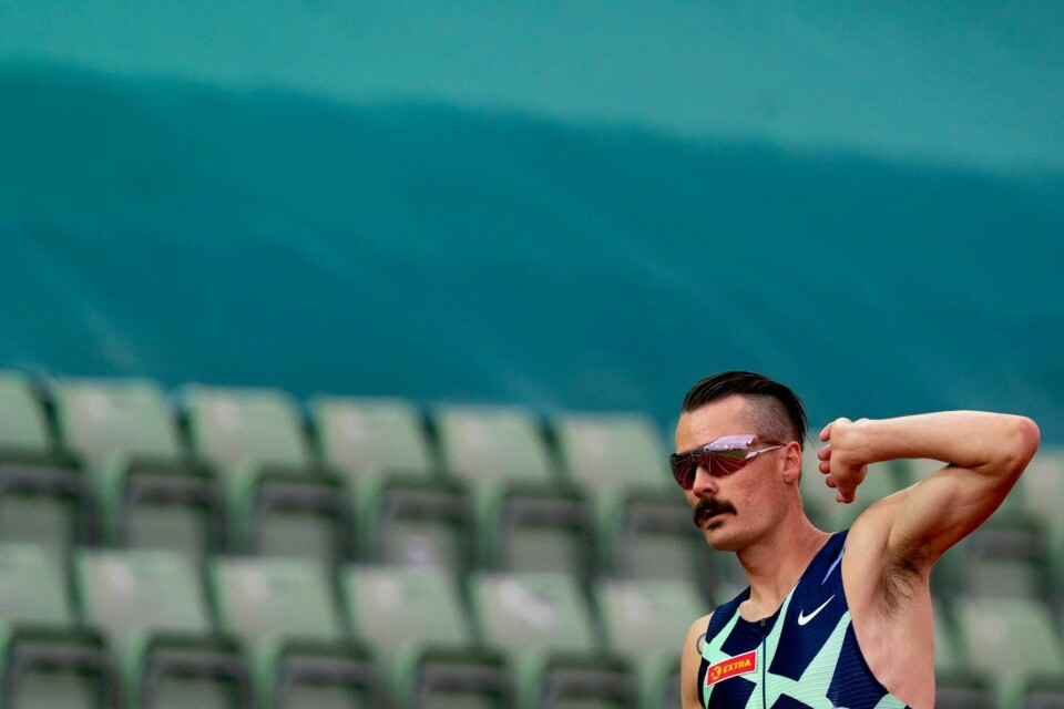 Henrik Ingebrigtsen på Bislett stadion i Oslo i slutten av forrige måned. Foto: Fredrik Hagen / NTB scanpix.
