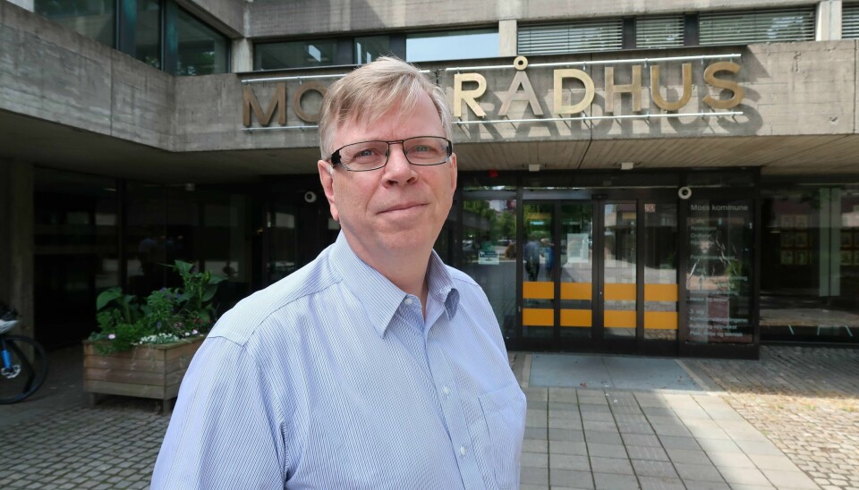 Rådmann Hans Reidar Ness regner med et underskudd i Moss kommune på 110 millioner kroner i 2020.