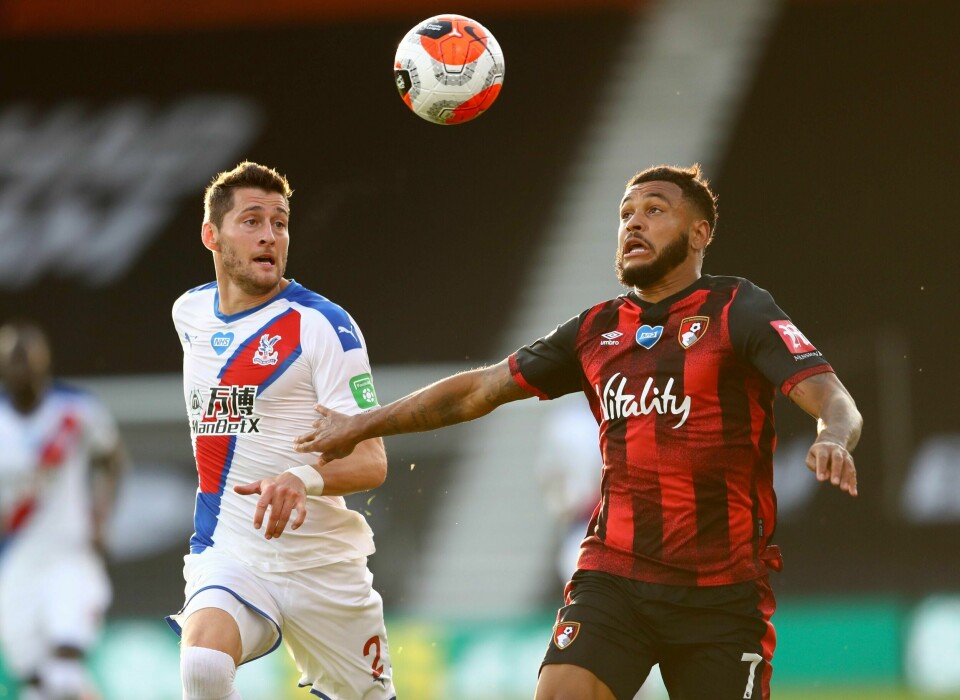 Joshua King nærmer seg 50 mål for Bournemouth. Foto: AP Photo/Michael Steele/NTB scanpix