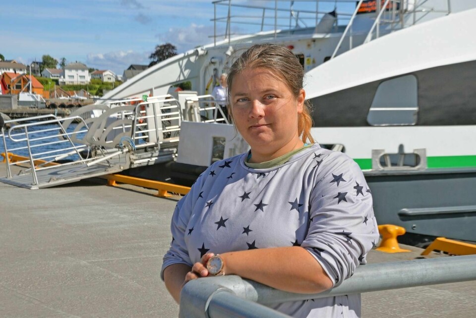 Silje Talgø Klakegg (Rødt) er en av dem som tar til orde for bedre kollektivtilbud til Ryfylke. Foto: Stein Roger Fossmo