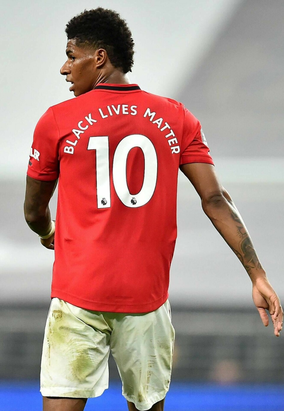 Marcus Rashford sier han er ydmyk over å få hedersbevisningen. Foto: NTB scanpix