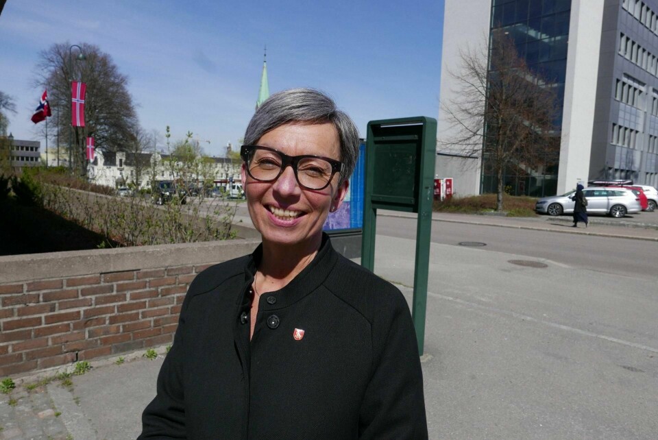 Ordfører Hanne Tollerud (Ap) er svært fornøyd med 17.-plassen på kommunebarometeret til Kommunal Rapport. – Vi er best i Østfold, men har fortsatt rom for forbedringer, sier hun. Foto: Paul Norberg