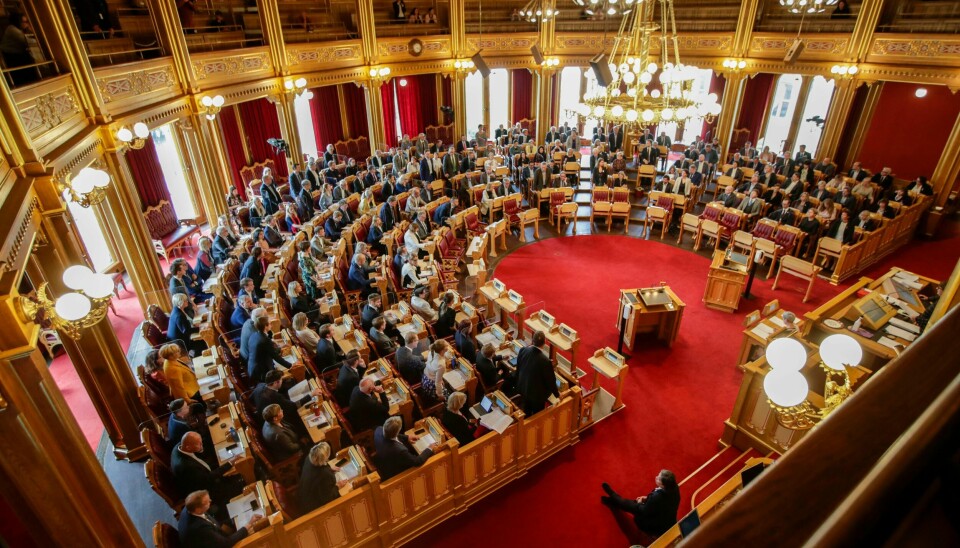 Både Stortinget og regjeringen får økt tillit i årets Tillitsbarometer. Foto: Vidar Ruud / NTB scanpix