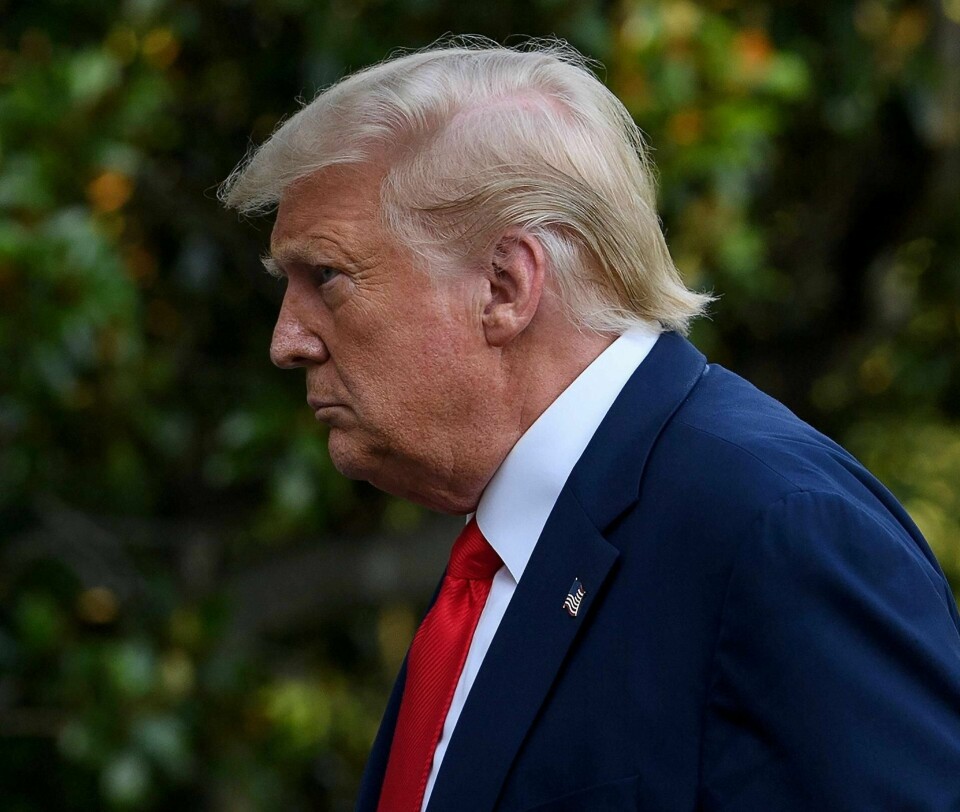 Donald Trump sår tvil om kor vidt han vil akseptere eit valnederlag. Det gjev grunn til djup bekymring, meiner vår kommentator. Foto: Nicholas Kamm/AFP