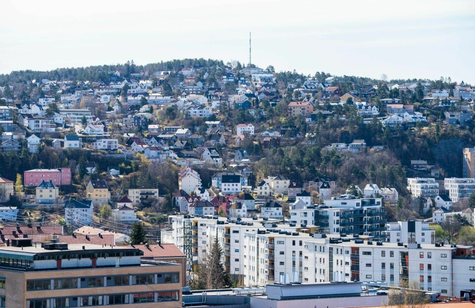– Vi holder på å få en generasjon av unge som ser inn på et boligmarked de ikke har mulighet til å komme inn på, sier AUF-leder Ina Libak. Bildet er fra Oslo.