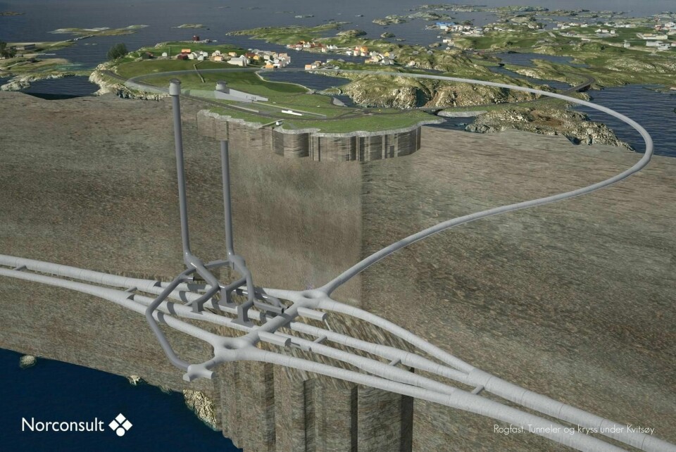 Rogfast slik Norconsult har sett for seg anlegget. Ill.: Norconsult/Statens vegvesen