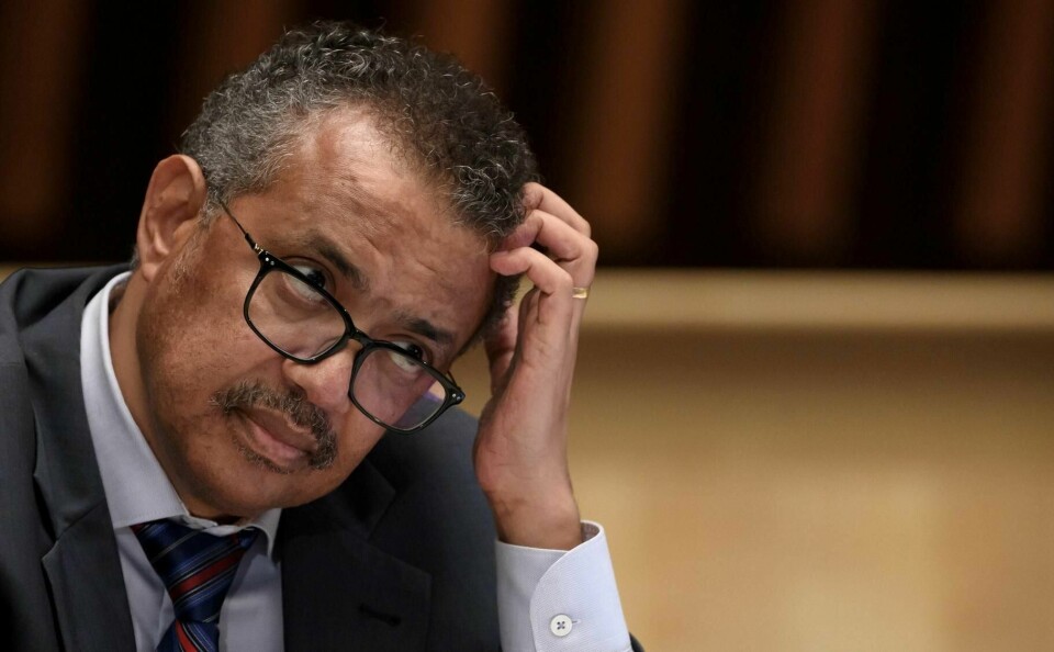 WHO-sjef Tedros Adhanom Ghebreyesus.