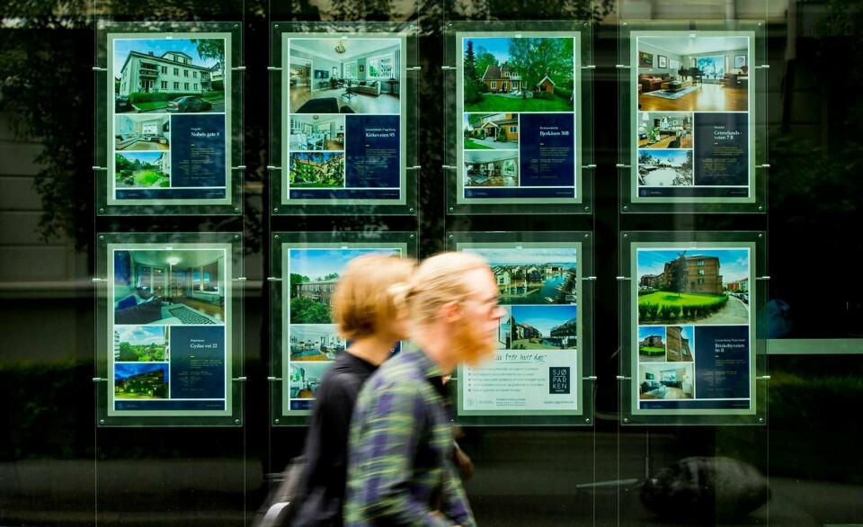 I juli ble det solgt nesten 45 prosent flere brukte boliger enn i fjor. Foto: Vegard Wivestad Grøtt/NTB scanpix