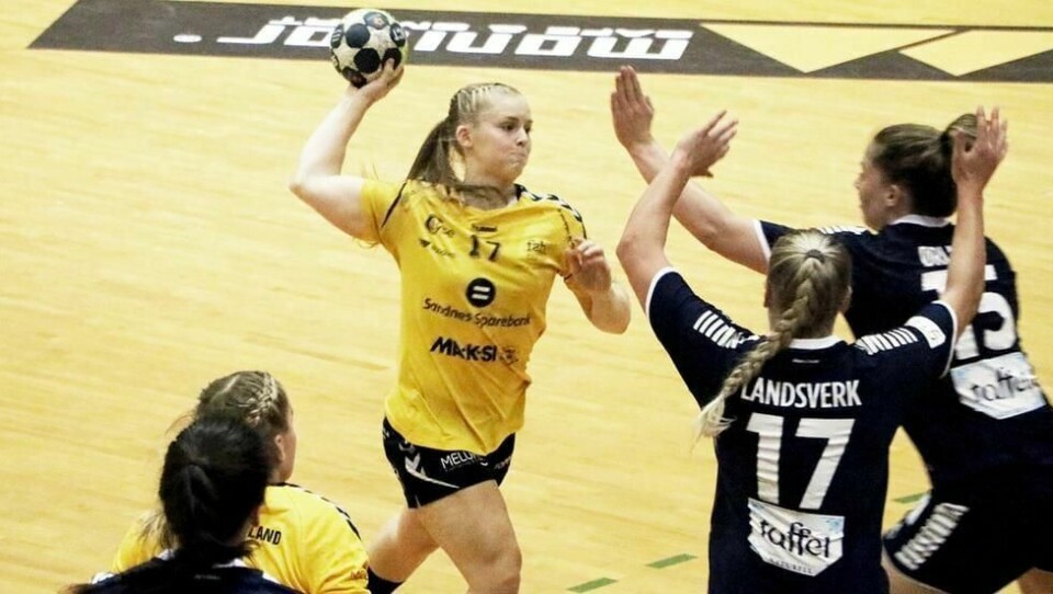 Kristiane Knutsen, her fra en tidligere kamp. Foto: Pål Karstensen