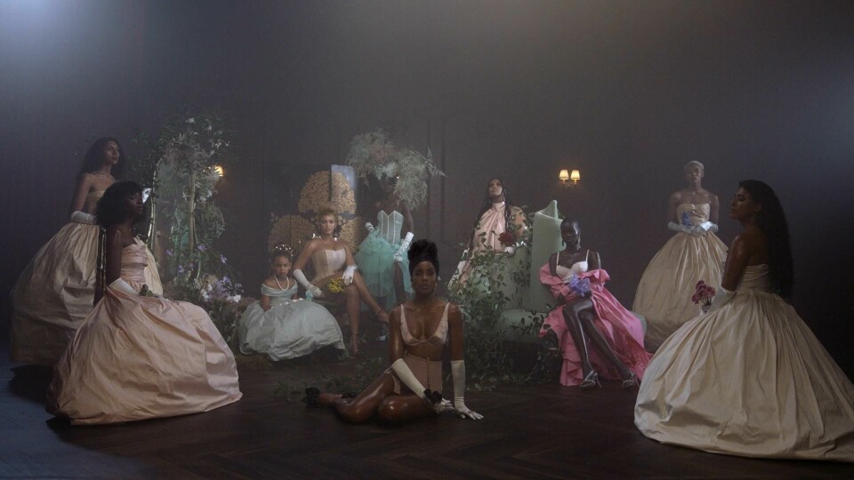 Beyoncé, Blue Ivy Carter and Kelly Rowland in “Brown Skin Girl” from the visual album BLACK IS KING, on Disney+ Beyoncé, Blue Ivy Carter and Kelly Rowland in “Brown Skin Girl” from the visual album BLACK IS KING, on Disney+