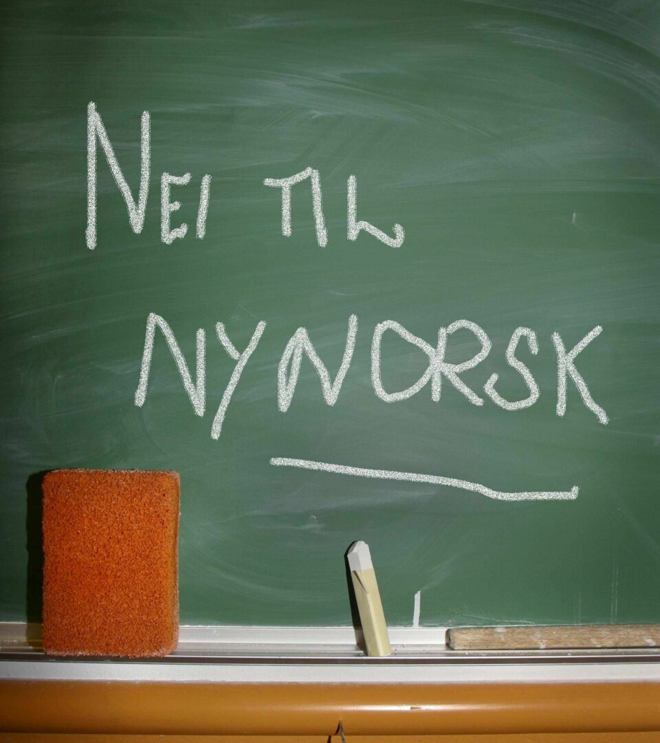 Inntil nynorsk sidemål blir endelig avskaffet bør undervisningen ikke overskride dagens nivå, skriver Idar Flo. Foto: NTB scanpix