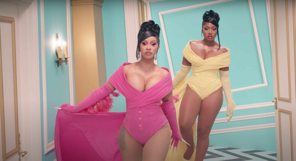 Cardi B og Megan Thee Stallions.