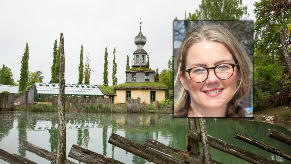 Fylkespolitiker Cecilie Agnalt (Ap) setter pris på det nye kultursenteret på Hvitsten. Fylkespolitiker Cecilie Agnalt (Ap) setter pris på det nye kultursenteret på Hvitsten.