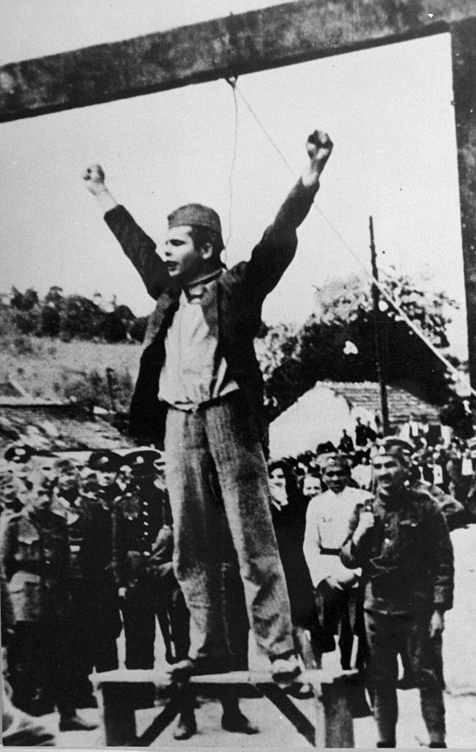 Den jugoslaviske partisanen Stjepan Filipovic. Den jugoslaviske partisanen Stjepan Filipovic.