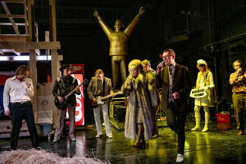 Fra prøvene på «Bestialitetens historie», Det Norske Teatret. Foto: Mimsy Møller Fra prøvene på «Bestialitetens historie», Det Norske Teatret. Foto: Mimsy Møller