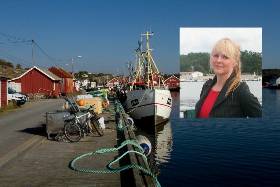 Ordfører Mona Vauger (innfelt) fikk ikke beskjed av Viken fylkeskommune om nedleggelsen av fiskerlinja, til tross for tett samarbeid om opprettelsen av studietilbudet.