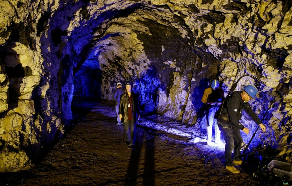 Bunkeren på St. Hanshaugen der flere personer ble skadd av kullosforgiftning under en fest natt til søndag ble torsdag åpnet for pressen. Oslo 20200903. Grotten på St. Hanshaugen der flere personer ble skadet av kullosforgiftning etter en fest natt til søndag ble i dag åpnet for pressen.Foto: Vidar Ruud / NTB scanpix