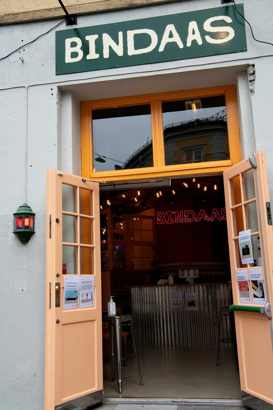 Bindaas med indisk streetfood. Bindass i Torgata. Resataurant. Byløvene.
