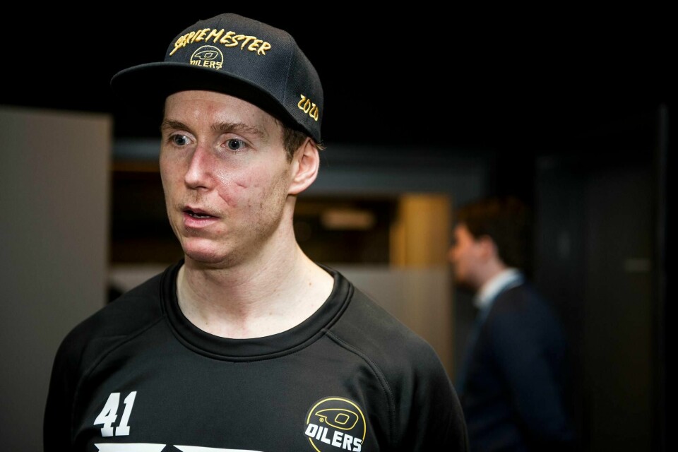 Dennis Sveum og Oilers møter Sparta til sesongens andre treningskamp lørdag. Kampen spilles i Kristiansand. Foto: Carina Johansen, NTB scanpix